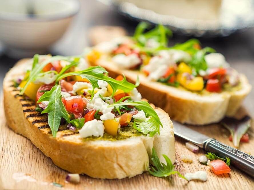 Bruschetta (close)